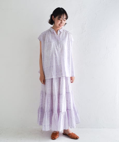 Clothコットンカディシャツ