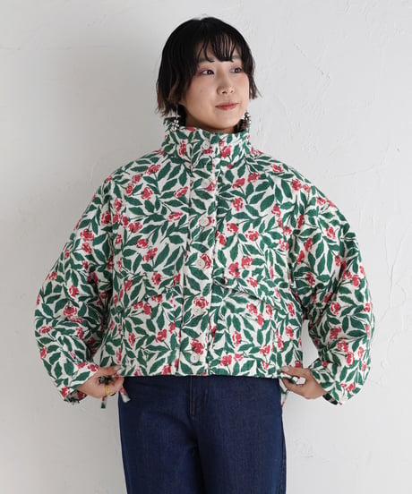 PURE コットンモス中綿ジャケット