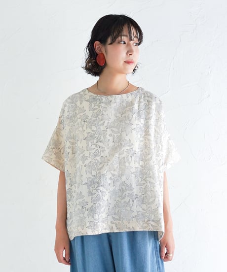 YURIコットンリネンカディプルオーバー