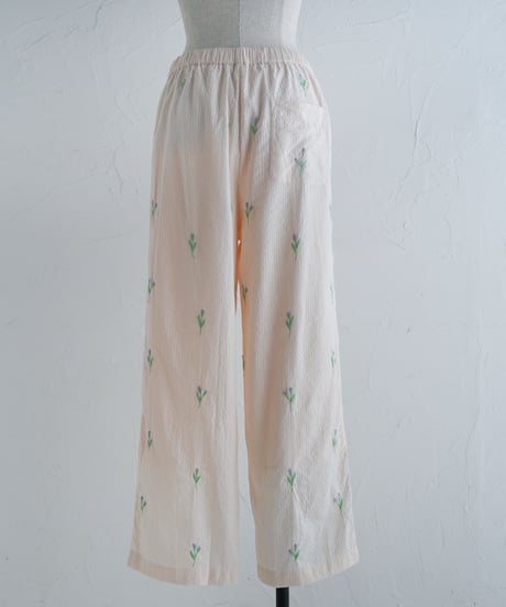 あり刺繍uraraパンツ
