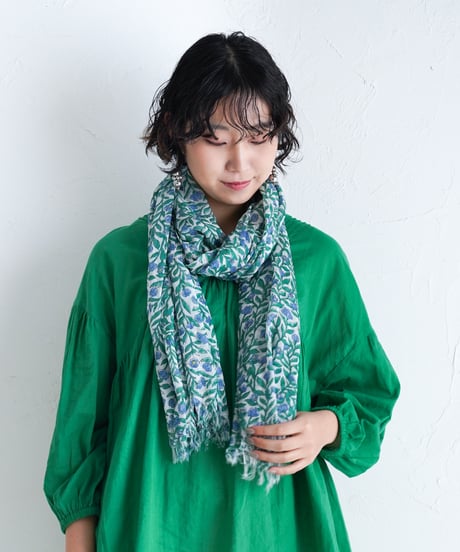 WILD FLOWER コットンガーゼストール