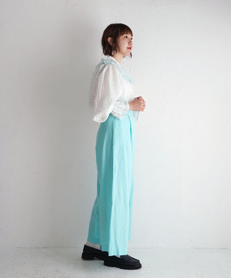 Marinモスリンカディブラウス | kapuwa