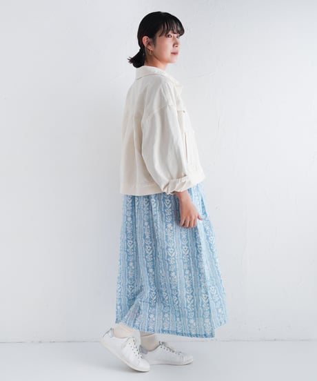 デニムブルゾン