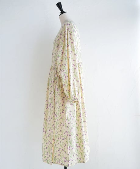 Branchコットンカディカシュクールワンピース