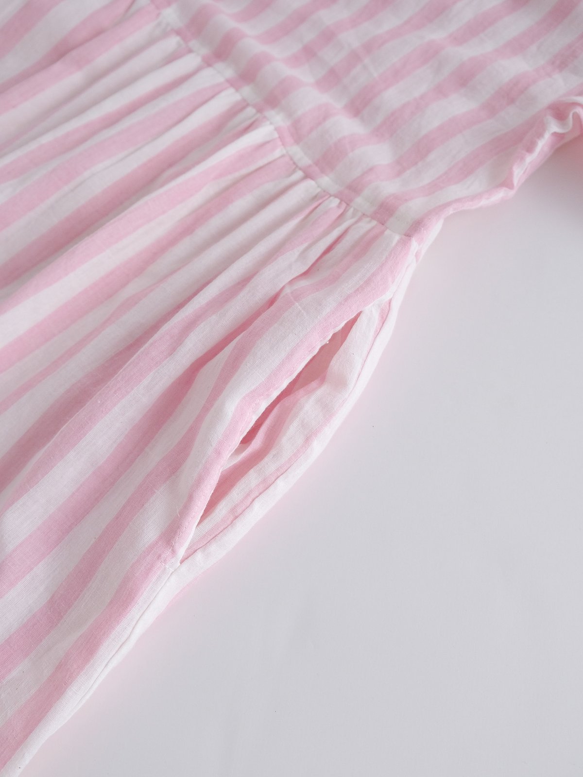 カディワンピース / モスリンストライプ | kapuwa