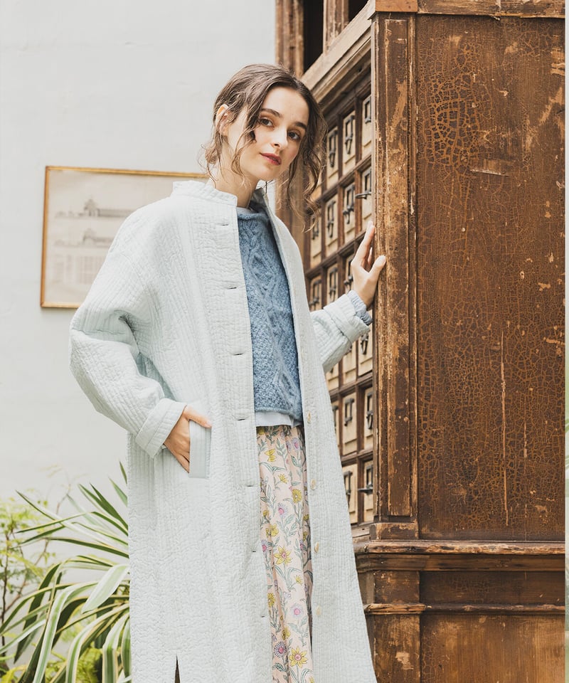 本日限定 マディソンブルー ニットポンチョ