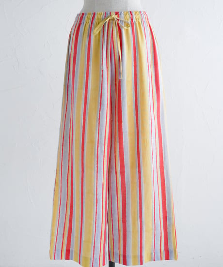 Multi stripeカディパンツ