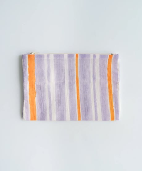 Mix stripe ポーチM