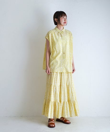 Clothコットンカディシャツ
