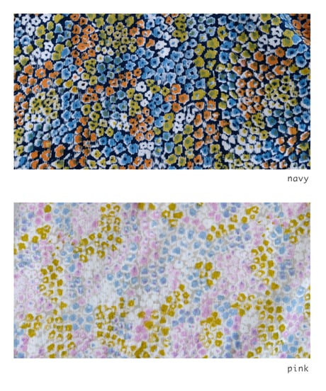 blossomコットンコーデュロイワンピース