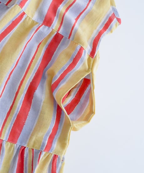 Multi stripeカディティアードワンピース