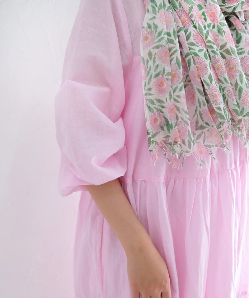 [ kapuwa] カプワ　モスリンカディティアードスカート モスリンカディティアードスカート | kapuwa