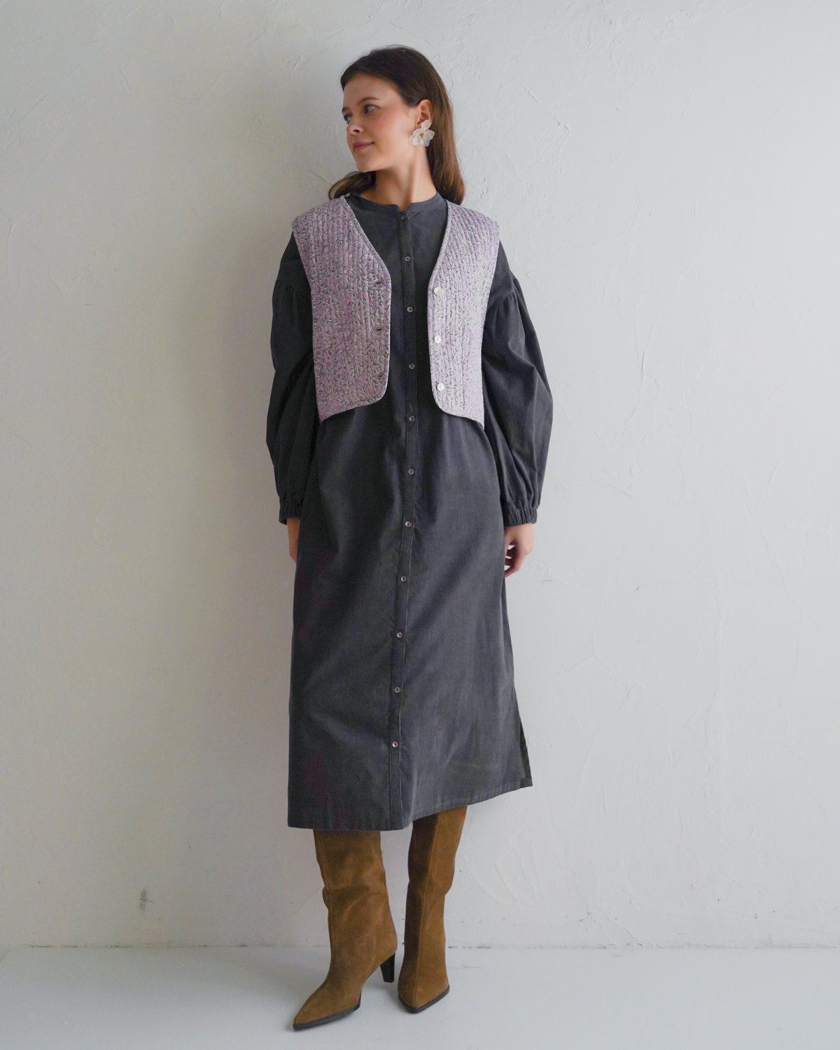 キャンブリックキルトベスト | kapuwa