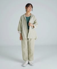 先染め細ストライプカディジャケット