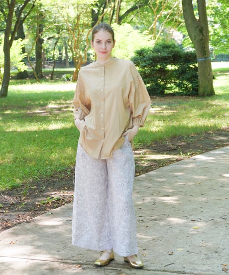 モスリンカディオーバーブラウス