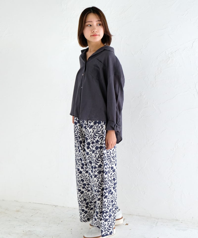 kapuwa カディブラウス　ボレロ コットンカディオーバーシャツ | kapuwa