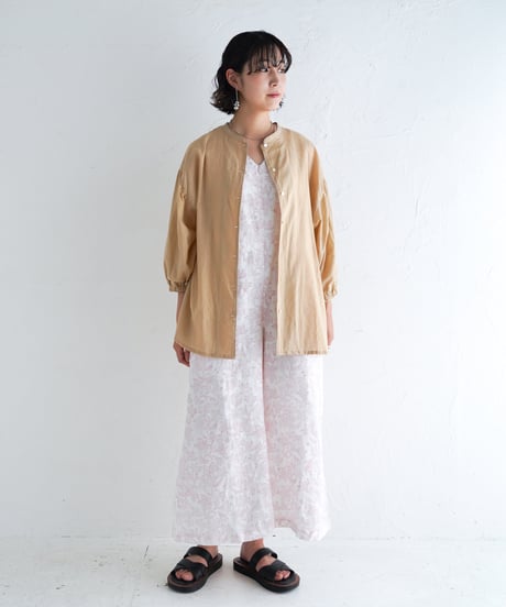 YURIコットンリネンカディサロペット