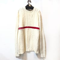 00○○　ラインケーブルニット
