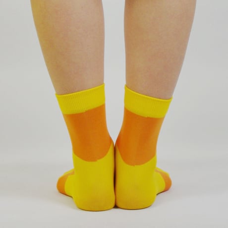 LET'S GO SOCKS / 20 YELLOW