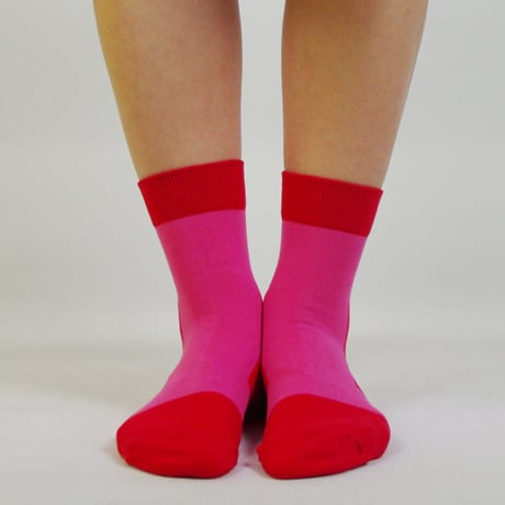 LET'S GO SOCKS / 30 RED