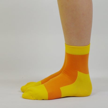 LET'S GO SOCKS / 20 YELLOW