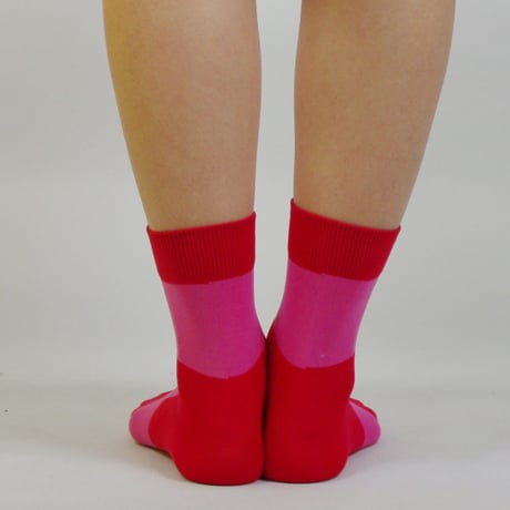 LET'S GO SOCKS / 30 RED