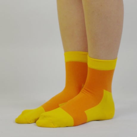 LET'S GO SOCKS / 20 YELLOW