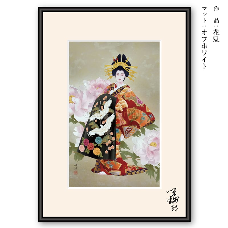 川島健太郎『遊女画ジークレー』（受注生産・額装済） | Kastori Bookstore