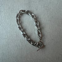 silver chain bracelet
