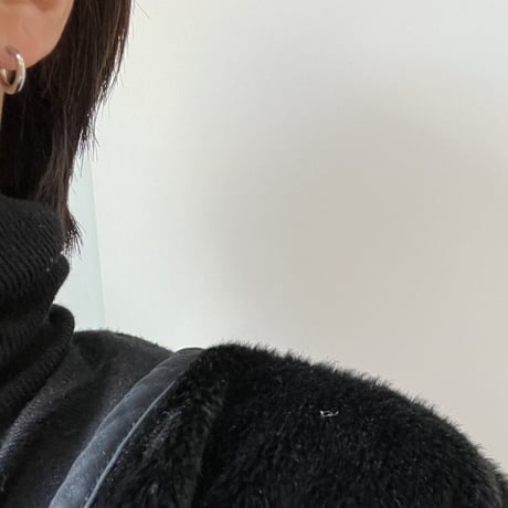 《予約販売》 2way gold silver hoop pierce