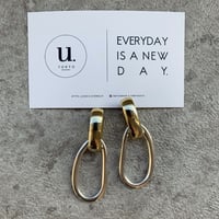 gold silver hoop pierce・earring