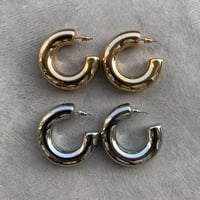 《予約販売》metal hoop pierce earring