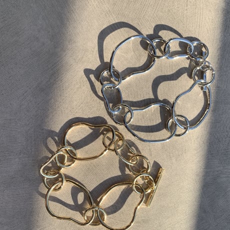 《予約販売》metal chain bracelet (gold・silver)
