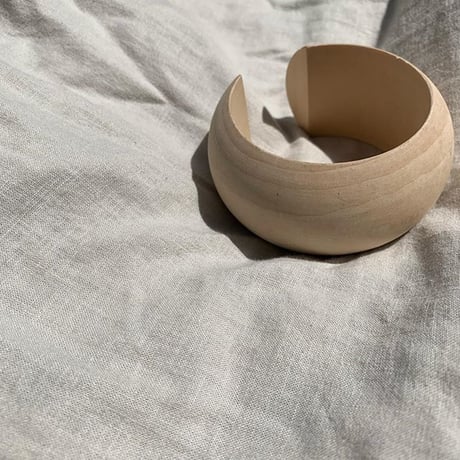 《再予約販売》natural wood bangle
