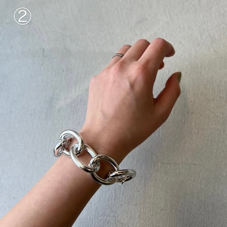 【予約販売】silver chain bracelet