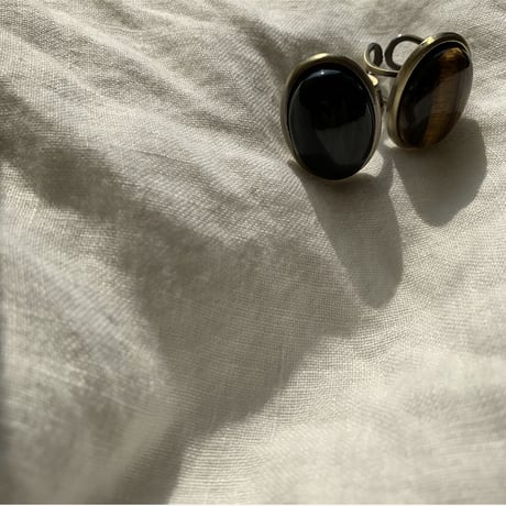 《予約販売》black stone ring