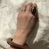 《予約販売》tiger eye ring