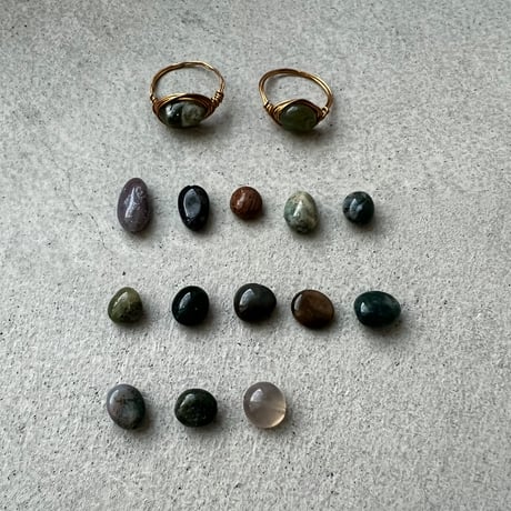 wire stone ring