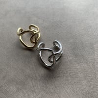 《予約販売》cross ring(silver・gold)