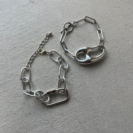 《予約販売》silver charm chain bracelet