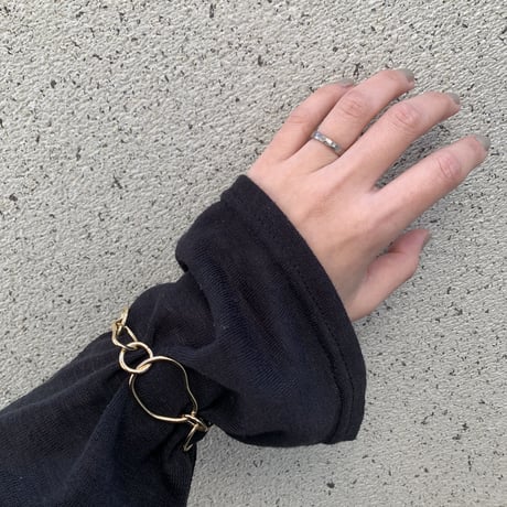 《予約販売》metal chain bracelet (gold・silver)