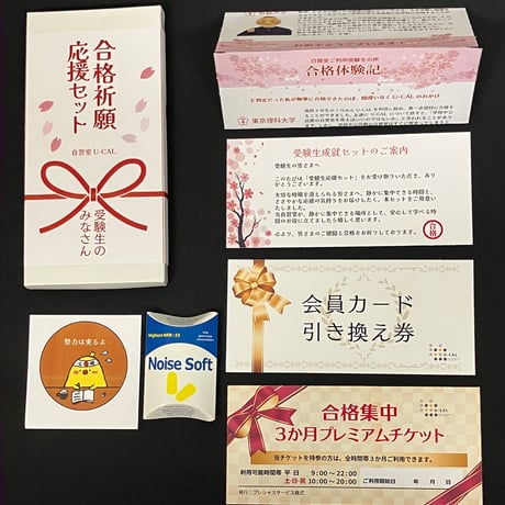 🌟 松｜合格集中 3か月パック（U-CAL 合格応援ギフト）