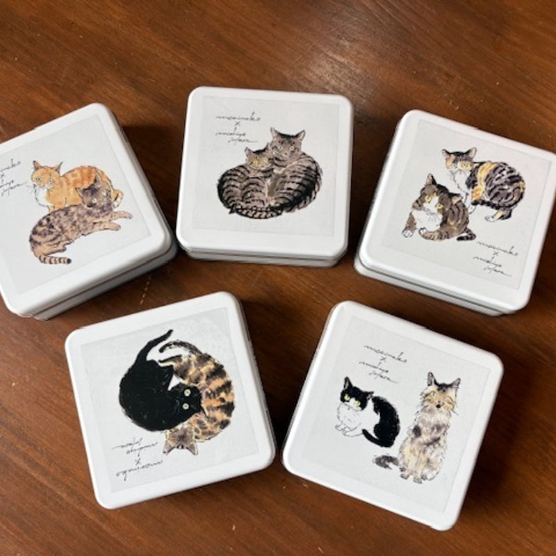 ねこの日記念！にゃっつ詰め合わせ缶 | 保護ねこカフェ もりねこ