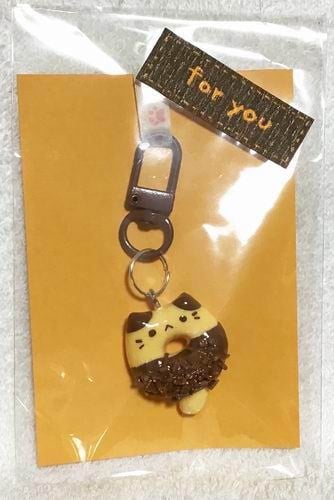 にゃんこドーナツのキーホルダー🍩 | 保護ねこカフェ もりねこ