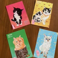 もりねこ応援！　チャリティーポストカード その１
