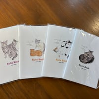 ハラミチヨさんが描く！モデルはもりねこのねこ　オリジナルノート（A5サイズ）