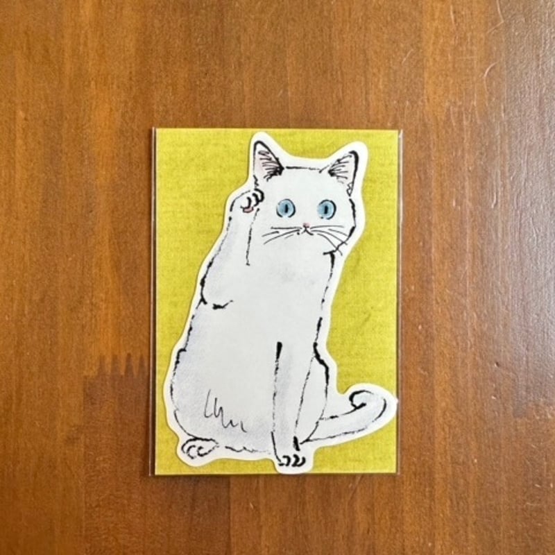 ハラミチヨさんのステッカー | 保護ねこカフェ もりねこ