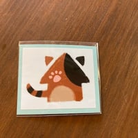 しっぽのおうちを応援し隊！　しっぽのおうちロゴステッカー
