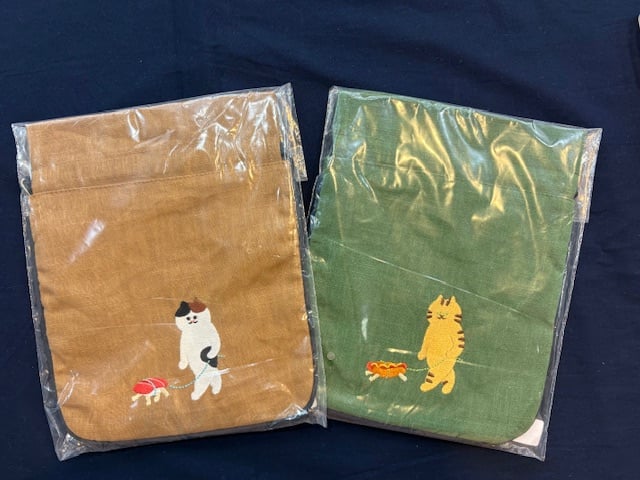 めっちゃかわいい！ SUIMINさんのおさんぽ巾着 | 保護ねこカフェ もりねこ
