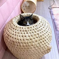 チャリティー！荒木田農園様のねこつぐら　穴あきタイプ